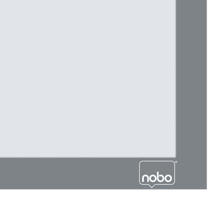 Nobo Self-adhesive Magnetic Poster Frame A3, Silver