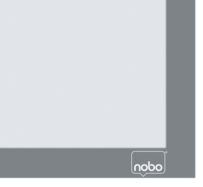 Nobo Self-adhesive Magnetic Poster Frame A3, Silver