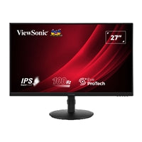 Viewsonic VA2708-HDJ 27 Inch IPS Monitor, Full HD, 100Hz, 5ms, VGA, HDMI, Display Port, Height Adjust, Pivot, Swivel, Int PSU, VESA