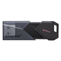 Kingston DataTraveler Exodia Onyx 64GB Portable USB 3.2 Gen 1