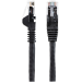 StarTech.com 1m CAT6 Ethernet Cable - LSZH (Low Smoke Zero Halogen) - 10 Gigabit 250Mhz 100W PoE RJ45 10GbE UTP Network Patch Cord Snagless with Strain Relief - Black, CAT 6, ETL Verified, 24AWG