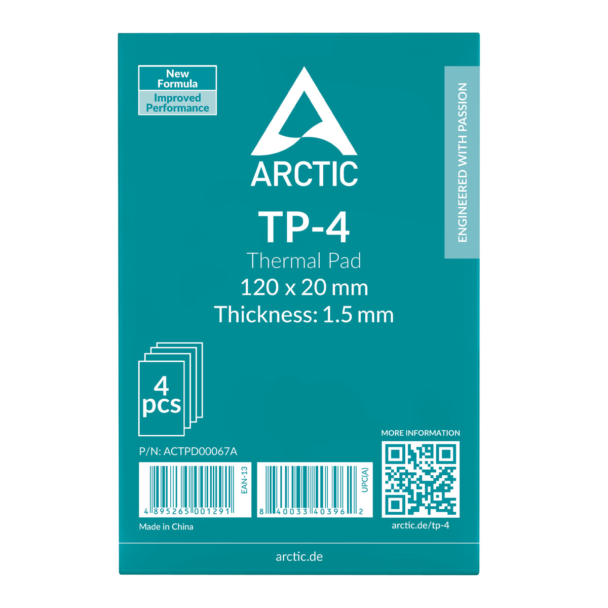 ARCTIC TP-4 Premium Performance Thermal Pad