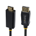 StarTech.com 1m DisplayPort to HDMI Adapter Cable with Gripping Connectors, 4K 60Hz, HDR, Uni-Directional DP to HDMI Video Converter, DP Desktop to HDMI Monitor