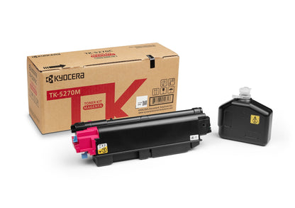 Kyocera 1T02TVBNL0/TK-5270M Toner-kit magenta, 6K pages ISO/IEC 19752 for Kyocera P 6230