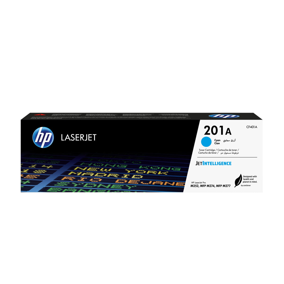 HP CF401A/201A Toner cartridge cyan, 1.33K pages ISO/IEC 19752 for HP Pro M 252