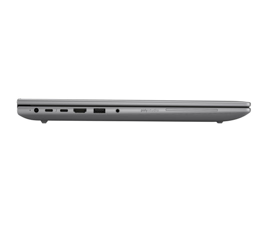 HP Zbook X G1i 16 inch Mobile Workstation PC Wolf Pro Security Edition - Data Science Intel Core Ultra 7 265HX 40.6 cm (16") WQUXGA 64 GB DDR5-SDRAM 1 TB SSD NVIDIA RTX PRO 2000 Blackwell Wi-Fi 7 (802.11be) Windows 11 Pro AI Workstation, AI PC Silver