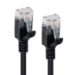 Microconnect V-UTP6A01S-SLIM networking cable Black 1 m Cat6a U/UTP (UTP)