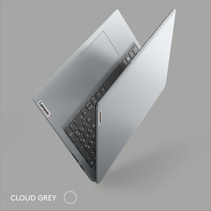 Lenovo IdeaPad 1 15AMN7 AMD Ryzen™ 5 7520U Laptop 39.6 cm (15.6") Full HD 16 GB LPDDR5-SDRAM 512 GB SSD Wi-Fi 6 (802.11ax) Windows 11 Home in S mode UK English Grey