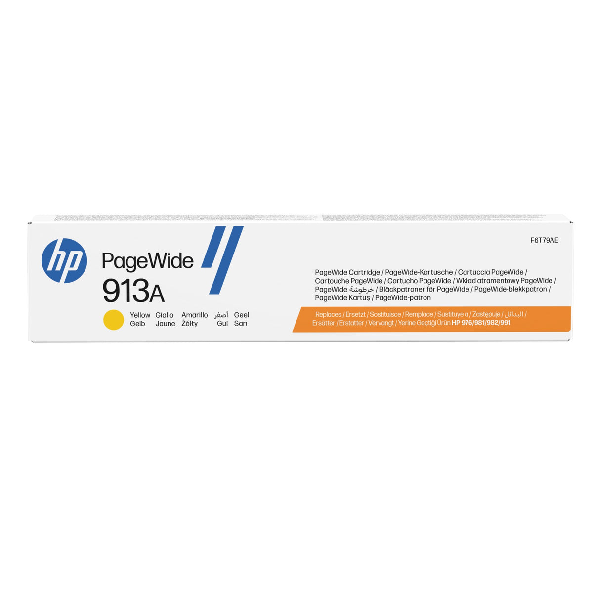 HP F6T79AE/913A Ink cartridge yellow, 3K pages ISO/IEC 24711 38ml for HP PageWide P 55250/Pro 352/Pro 452/Pro 477