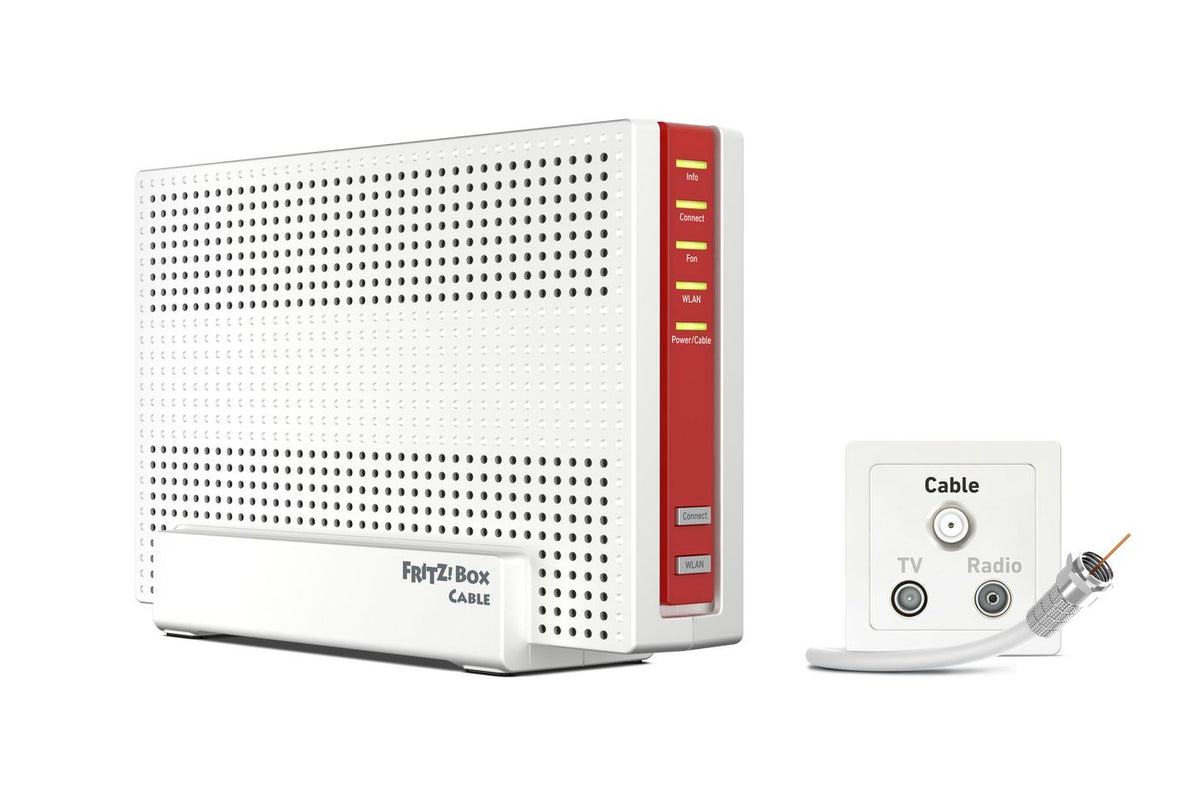AVM FRITZ Box 6690 Cable wireless router Gigabit Ethernet Dual-band (2.4 GHz / 5 GHz) White