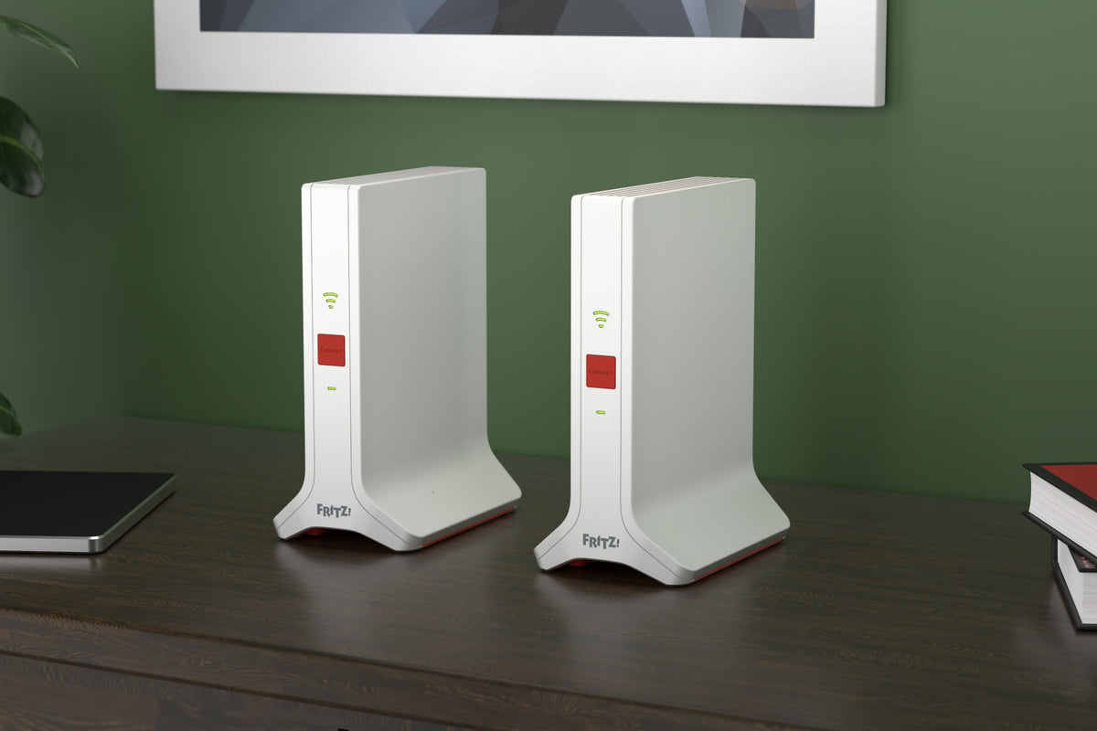 Mesh Set 4200 Dual-band (2.4 GHz / 5 GHz) Wi-Fi 6E (802.11ax) Red, White 2x2/4x4