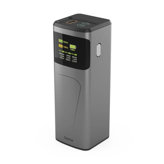 Hama High Power Lithium-Ion (Li-Ion) 24000 mAh Grey