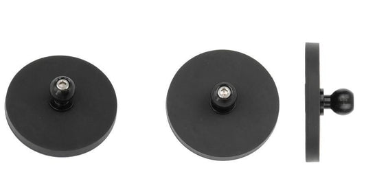 Brodit Mount Magnetic mount, 88 mm. With ball that fits with standard duty pedestal ball mount arm, item no 202027, 211 g, 88 mm, 88 mm, 35