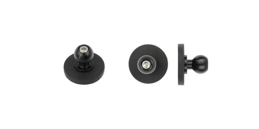 Brodit Mount Magnetic mount, 43 mm. With ball that fits with standard duty pedestal ball mount arm, item no 202028, 49 g, 43 mm, 43 mm, 31 mm