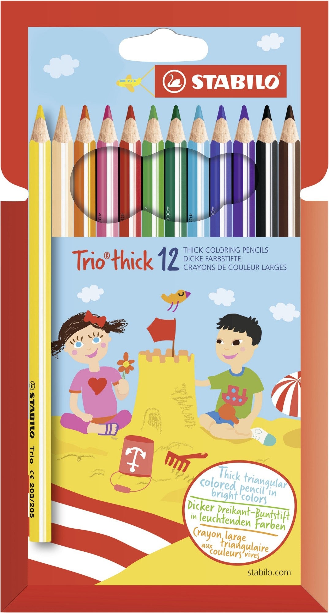 STABILO Trio Thick Multicolour 12 pc(s)