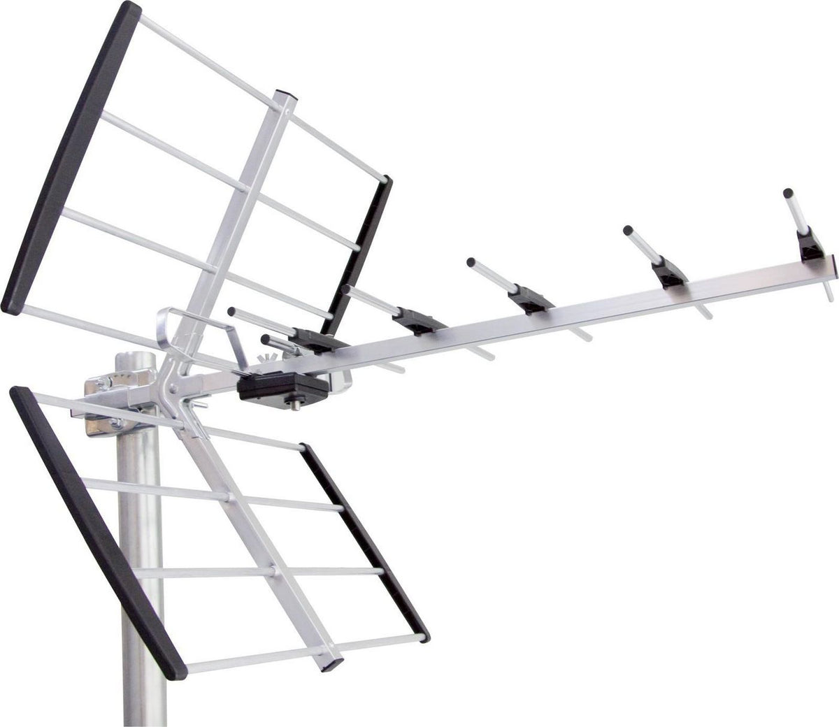 Maximum UHF 15A active antenna 470 -790 MHz gain 24 dB, front/back 20 dB Built-in LTE filter