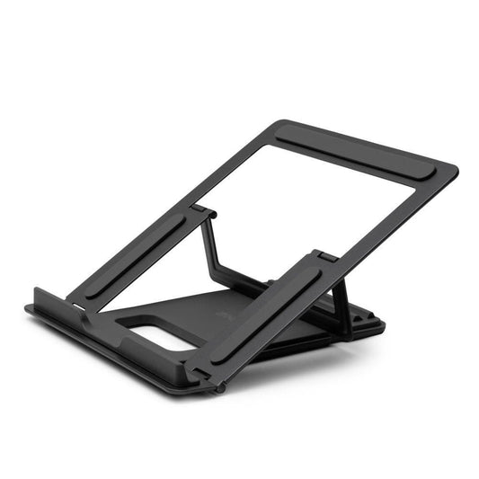 Lindy Collapsible Square Laptop Riser Lindy Collapsible Square Laptop Riser, Laptop arm, Black, Silver, Aluminium, Rubber, 10 kg, RoHS,