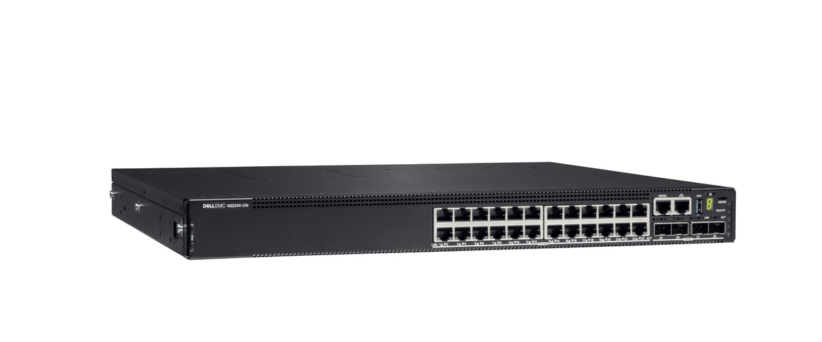 DELL N2224X-ON Managed L3 2.5G Ethernet (100/1000/2500) 1U Black