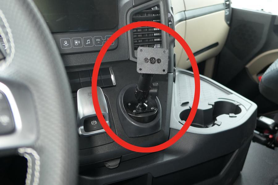 Brodit Heavy Duty ProClip 213559, Mobile computer, Mobile phone/Smartphone, Navigator, Passive holder, Car, Black
