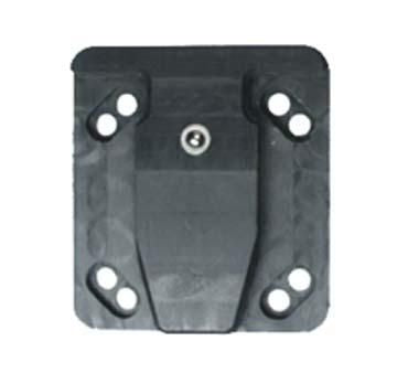 Brodit Device Mounting Adapter Device mounting adapter, Male piece. AMPS-standard holes. Use with item 2150 Device Mounting Adapter