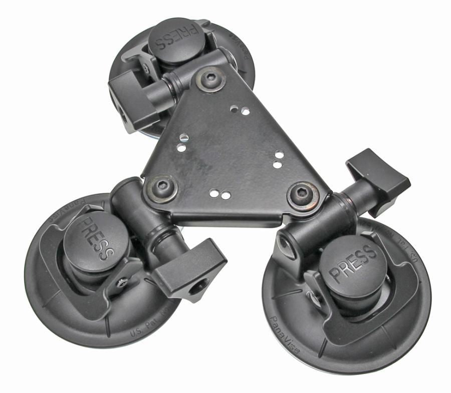 Brodit Suction Cup Mount Triple Suction Cup Mount with AMPS-plate. Weight 459g. 215675, Mobile computer, Mobile phone/Smartphone,