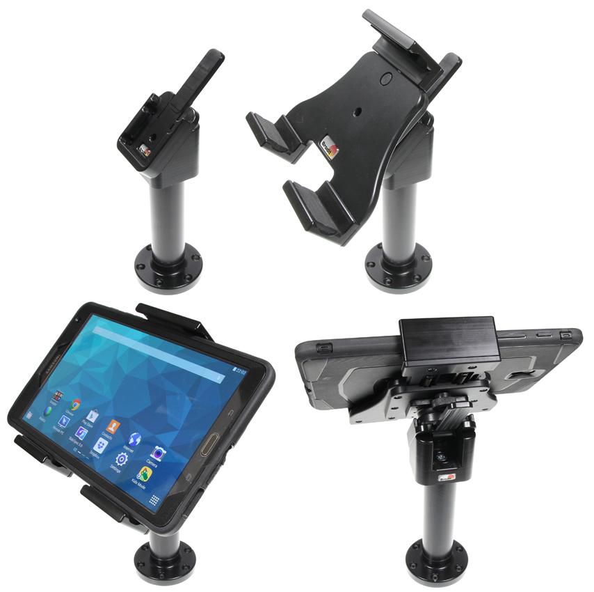 Brodit Mounting solution for Pedestal Mount Swiveling Pedestal Mount with adjustable tablet holder. Swivel 215855, Tablet/UMPC,