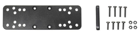 Brodit Mounting plate Mounting plate for sonar. 160x50x7 mm. AMPS-holes + multiple holes. Mounting plate - Lowrance X47, Device plate,
