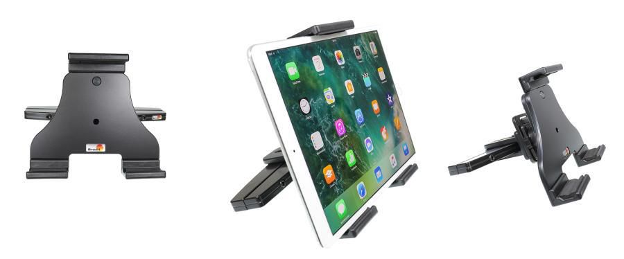 Brodit Passive holder with tilt swivel Headrest mount with adjustable holder. With MoveClip. Fits devices w Passive holder with tilt