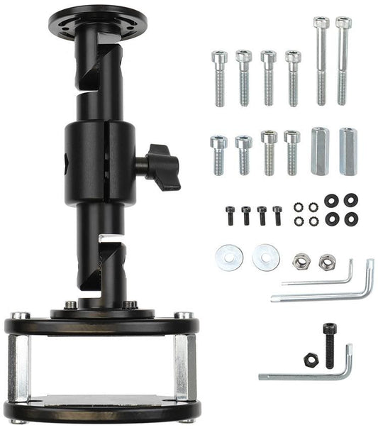 Brodit Heavy Duty Pedestal Mount Forklift mount with heavy duty Pedestal mount 7,5" rotatable, small teeth. 216209, 964 g, 119 mm, 68 mm,