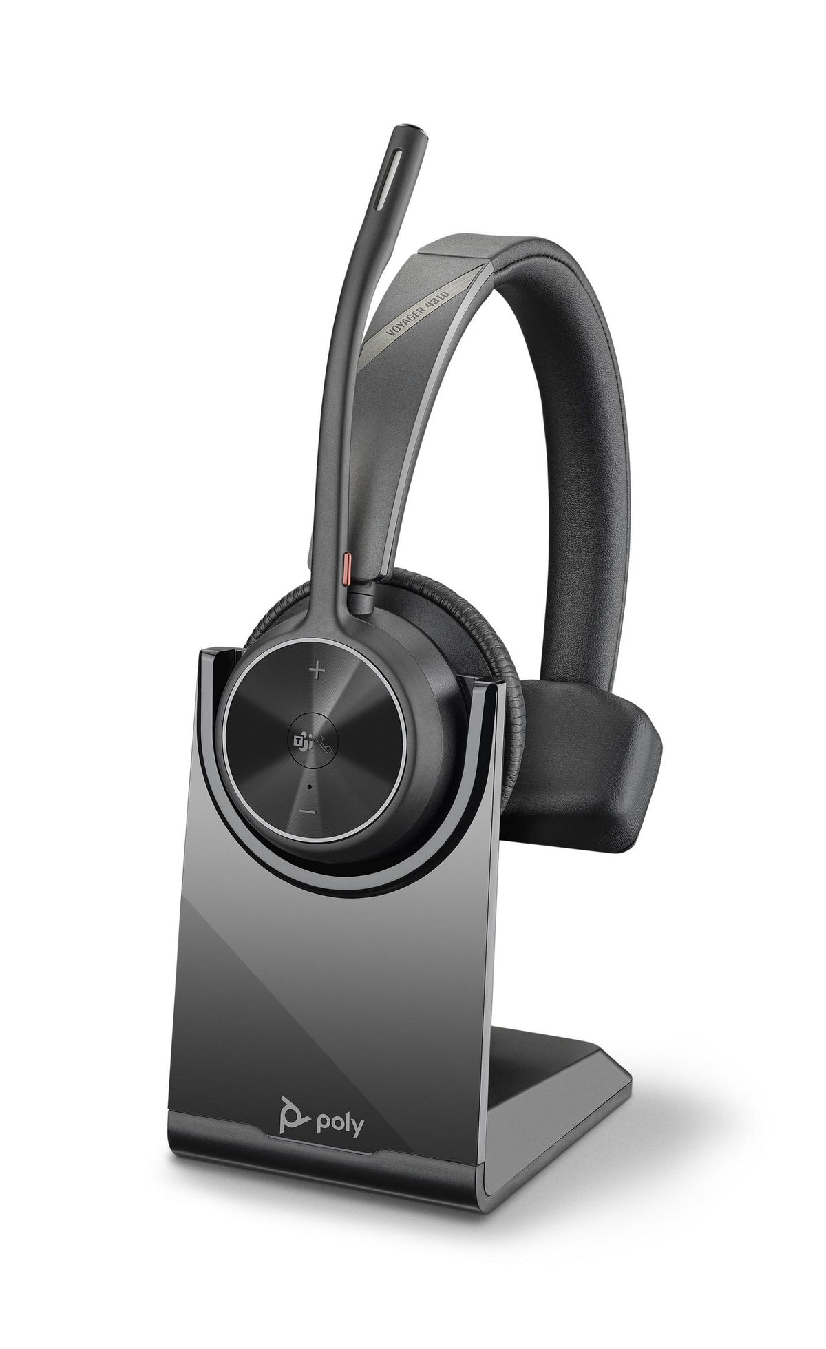 Poly Voyager 4310 UC Headset Wireless Head-band Offic POLY Voyager 4310 UC, Wireless, Office/Call center, 122 g, Headset, Black