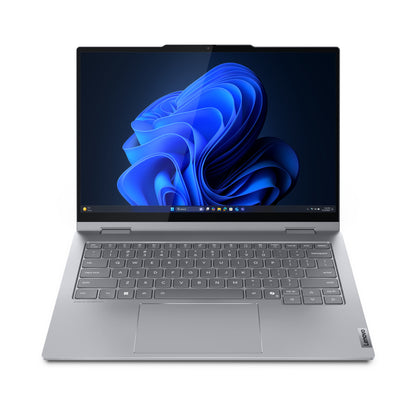 Lenovo ThinkBook 14 2-in-1 G5 IAU Intel Core Ultra 7 255U Hybrid (2-in-1) 35.6 cm (14") Touchscreen WUXGA 16 GB DDR5-SDRAM 512 GB SSD Wi-Fi 6E (802.11ax) Windows 11 Pro UK English Grey