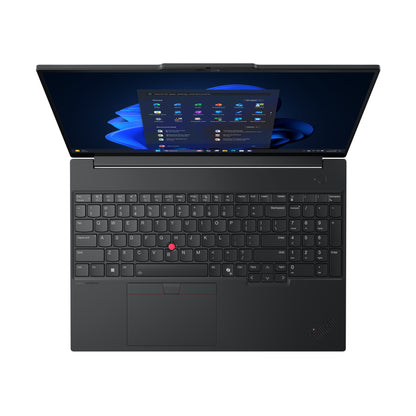 Lenovo ThinkPad E16 Gen 3 (AMD) AMD Ryzen™ 5 220 Laptop 40.6 cm (16") WUXGA 16 GB DDR5-SDRAM 512 GB SSD Wi-Fi 6E (802.11ax) Windows 11 Pro Black German