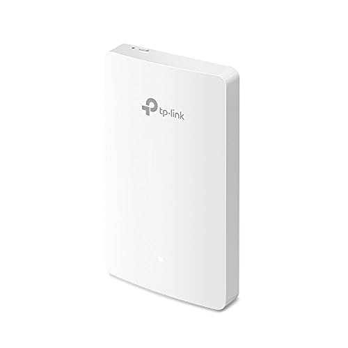 TP-Link EAP615-Wall WiFi 6 Access Point, AX1800 Dual Band Gigabit Wireless Access Points, Omada Mesh, Support PoE+ 802.3af/at, Seamless Roaming,…