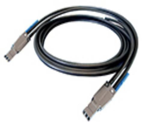 Adaptec ACK-E-HDmSAS-HDmSAS-2M ACK-E-HDmSAS-HDmSAS-2M, 2 m, SFF-8644, SFF-8644, Male/Male, Black