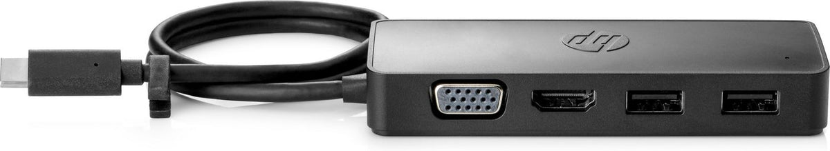 HP USB-C Travel Hub G2 EURO HP USB-C Travel Hub G2, Wired, USB 3.2 Gen 1 (3.1 Gen 1) Type-C, Black, China, 107 mm, 41 mm