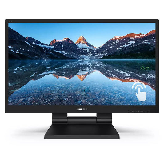 Philips 23,8 1920x1080 TOUCH H/A stand LCD monitor with SmoothTouch 242B9T/00, 60.5 cm (23.8"), 1920 x 1080 pixels, Full HD, IPS, 5 ms, Black