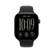 Apple Watch Series 12 GPS 46mm Black Aluminium Case with Black Sport Band - M/L
