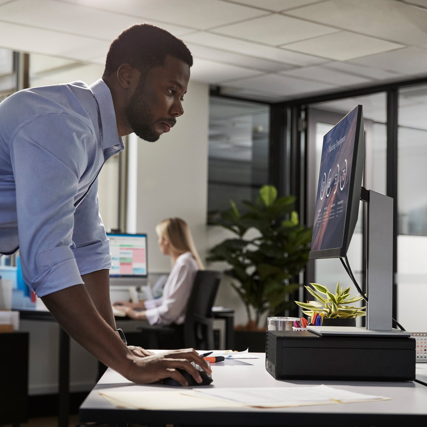 HP Pro 400 G9 Intel® Core™ i5 i5-14500 16 GB DDR5-SDRAM 512 GB SSD Windows 11 Pro SFF PC Black