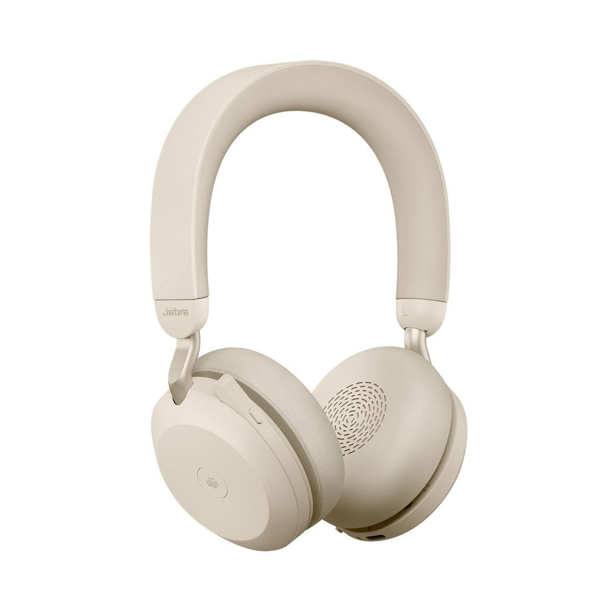 Jabra Evolve2 75 - USB-A MS Teams - Beige Evolve2 75 - USB-A MS Teams - Beige, Head-band, Binaural, Volume +, Volume -, Button, Jabra