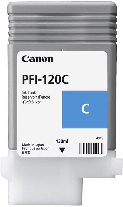 Canon PFI-120 C 130ml PFI-120C, Original, Cyan, Canon, TM-200, TM-205, TM-300, TM-305, 1 pc(s), Inkjet printing
