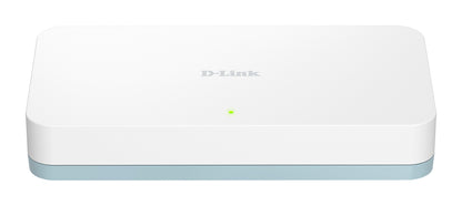 D-Link DGS-1008D/E network switch Unmanaged Gigabit Ethernet (10/100/1000) White