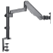 Manhattan Desk Mount for TV & Monitors (Full Motion Gas Spring), For screens 13" to 27", Clamp or Grommet Assembly, VESA compatibility: 75x75mm and 100x100mm - check the dimensions of the four mounting holes on back of screen to ensure it fits, Max 8kg, B