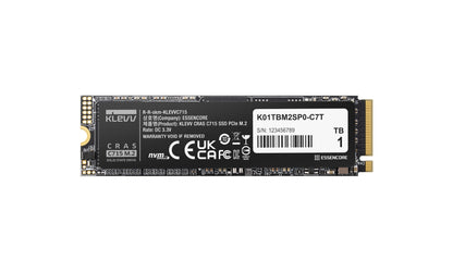 Klevv CRAS C715 1 TB M.2 PCI Express 3.0 NVMe 3D TLC NAND