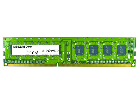 2-Power 4GB MultiSpeed 1066/1333/1600 MHz DIMM Memory - replaces CT51264BA160BJ