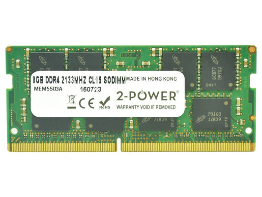 2-Power 8GB DDR4 2133MHz CL15 SoDIMM Memory - replaces KCP421SS8/8