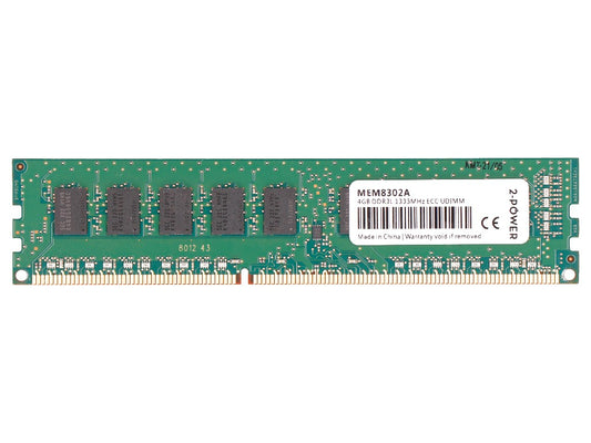 2-Power 4GB DDR3L 1333MHz ECC + TS UDIMM Memory - replaces 2PDPC31333EDPC14G