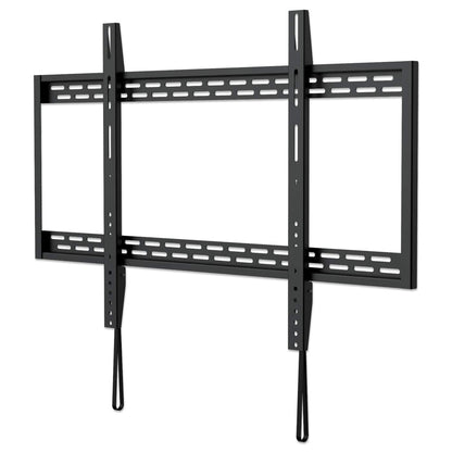 Manhattan Wall Mount for TV & Monitors (Fixed), For screens 60" to 100", VESA compatibility: all between 200x200mm to 900x600mm - check the dimensions of the four mounting holes on back of screen to ensure it fits, Max 50kg, Black, Bracket