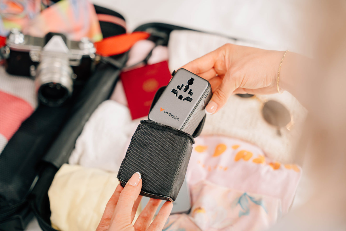 Verbatim Charge 'n' Travel 170W Universal Travel Adapter Black