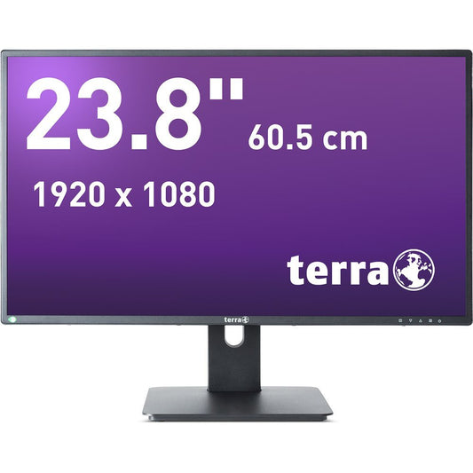 TERRA 3030250 computer monitor 60.5 cm (23.8") 1920 x 1080 pixels Full HD LED Black