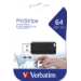 Verbatim PinStripe - USB Drive 64 GB - Black